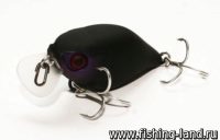 Воблер Jackall Chubby 38F (3,8см, 4гр, 0,5-1м) floating matt black
