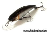 Воблер Jackall Squad Minnow 65 (6,5см, 5,8гр, 0,8-1м) suspending hl silver & black