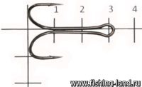 Двойник Saikyo Normal Double Hook KH-11041 №1/0 (упак.10шт)