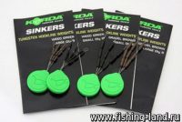 Огрузка для крючка Korda Sinkers Large Weedy Green