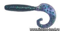 Приманка Reins FAT G-Tail Grub 3" 012 Junebug (упак.12шт)