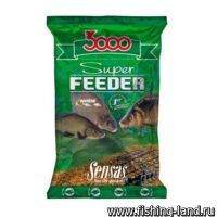 Прикормка Sensas 3000 Super Feeder River 1кг