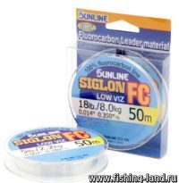Флюорокарбон Sunline SIG-FC 2020 50м 0.490мм/32lb