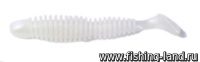 Приманка Reins Bubbring Shad 3" 014 Pearl White (упак.8шт)