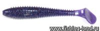 Приманка Keitech Swing Impact FAT 3.8" Violet (упак. 6шт)