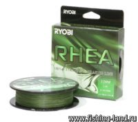 Шнур Ryobi PE Rhea 8х 120м 0,092мм 3,8кг dark green