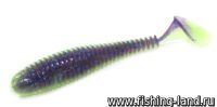 Приманка Keitech Swing Impact FAT 4.3" Violet Lime Belly