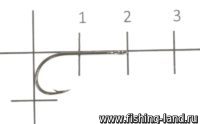 Крючок Hitfish Direct Hold Single Hook №6 (упак. 14шт)