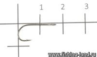Крючок Hitfish Direct Hold Single Hook №8 (упак. 14шт)