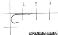 Крючок Hitfish Direct Hold Single Hook №10 (упак. 14шт)