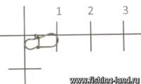 Карабины Hitfish Round Snap №1 (упак. 13шт)