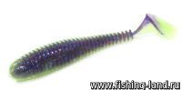 Приманка Keitech Swing Impact FAT 4.8" Violet Lime Belly (упак. 5шт)