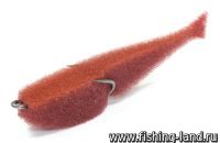 Поролоновая рыбка Lex Classic Fish CD 7 BOB (кирпичное тело/оранжевая спина/красный хвост)
