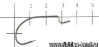 Крючок Hitfish Big Hole Offset №1/0 (упак. 4шт)
