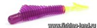 Приманка BFish&Tackle Pulse-R Paddle Tail 3.25 Purple/Chart Tail