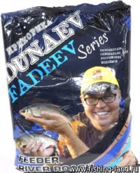 Прикормка Dunaev Fadeev 1кг Feeder River Roach