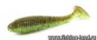 Приманка Keitech Swing Impact FAT 5.8" Green Pumpkin/Chartreuse (упак. 4шт)