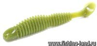 Приманка Reins Bubbring Shad 3" 035 Green Sparkling (упак.8шт)