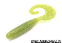 Приманка Reins FAT G-Tail Grub 2" 035 Green Sparkling (упак.20шт)