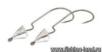 Крючок с огрузкой Hitfish Crowned №2/0 8,5гр (упак. 4шт)