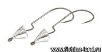 Крючок с огрузкой Hitfish Crowned №3/0 12гр