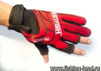 Перчатки Hitfish Glove-05 L красный