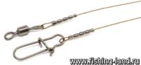 Поводок Wire Innovation 1х7 AFW 6кг 20см (3шт)