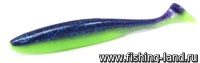 Приманка Keitech Easy Shiner 8" Violet Lime Belly