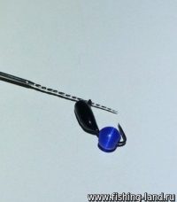Мормышка гвоздешарик синий  0.7 гр