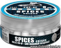 Бойлы Sonik Baits Pop-Up 11мм 50мл Spices Fluo (Специи)