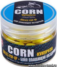 Бойлы Sonik Baits Pop-Up 14мм 90мл Corn Fluo (Кукуруза)