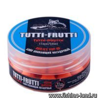 Бойлы Sonik Baits Pop-Up 11мм 50мл Tutti-Frutti Fluo (Тутти-Фрутти)