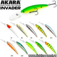 Воблер Akara Invader 120 F (12см, 20гр, 3,5-8м)  A1