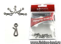 Безузловая застежка Namazu Hanging Snap-A 0 (уп.10 шт)