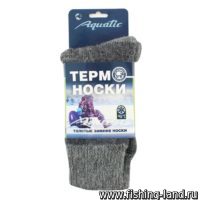 Термоноски Aquatic ТН-07C р.38-40   цв.серый, до -45С