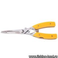 Плоскогубцы Noeby Multifunction Plier 102, 16см/123гр, ручка желтая