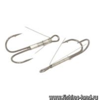 Двойник Koi Weedless Double Hook №1, незацепл. (упак.5шт)