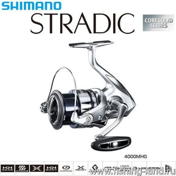 Катушка Shimano 19 Stradic 4000 MHG – купить по низкой цене