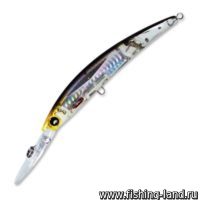 Воблер Yo-Zuri Crystal 3D Minnow DD Jointed 130F (13см, 25гр, 4м) floating HSBL