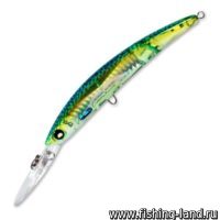 Воблер Yo-Zuri Crystal 3D Minnow DD Jointed 130F (13см, 25гр, 4м) floating HGM