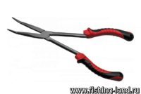 Плоскогубцы Namazu Pro Bent Nose Pliers изогнутые  L-290мм