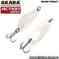 Блесна Akara Action Series River Trout 60 18гр. Sil