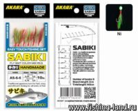 Сабик Akara Fish Bait Rigs Glow 4 Ni №8 (6кр.)