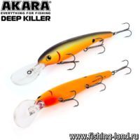 Воблер Akara Deep Killer 120 F (12см, 20гр. 3-6м)  A148