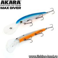 Воблер Akara Max Diver 120F (12см, 21гр, 4,5-7м) A12