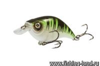 Воблер Lucky John Original Flat Crank 60F (6см, 11,5гр, 0-1.0м)  A024