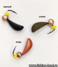 Мормышка свинцовая «Скорлупка» рыбинская 0.7г, 10мм цв. черный