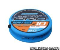 Поводок готовый FLAGMAN Sherman Pro Wide Gape Ready Rigs №12 d0,148мм 80см 10шт