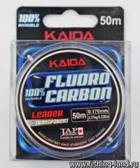 Флюорокарбон Kaida Fluoro-25 50м 0,25мм/ 4.8 кг