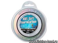 Флюорокарбон Savage Gear Soft Fluorocarbon 15м 0.81мм/73lb